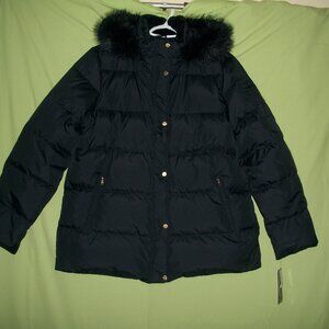 NWT  Ralph Lauren DK Navy/Black Down Jacket